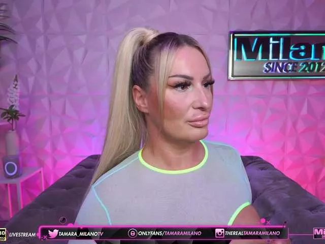 Freechat TamaraMilano on BongaCams